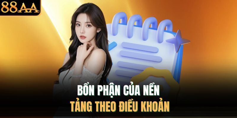 Bổn phận của nền tảng theo điều khoản